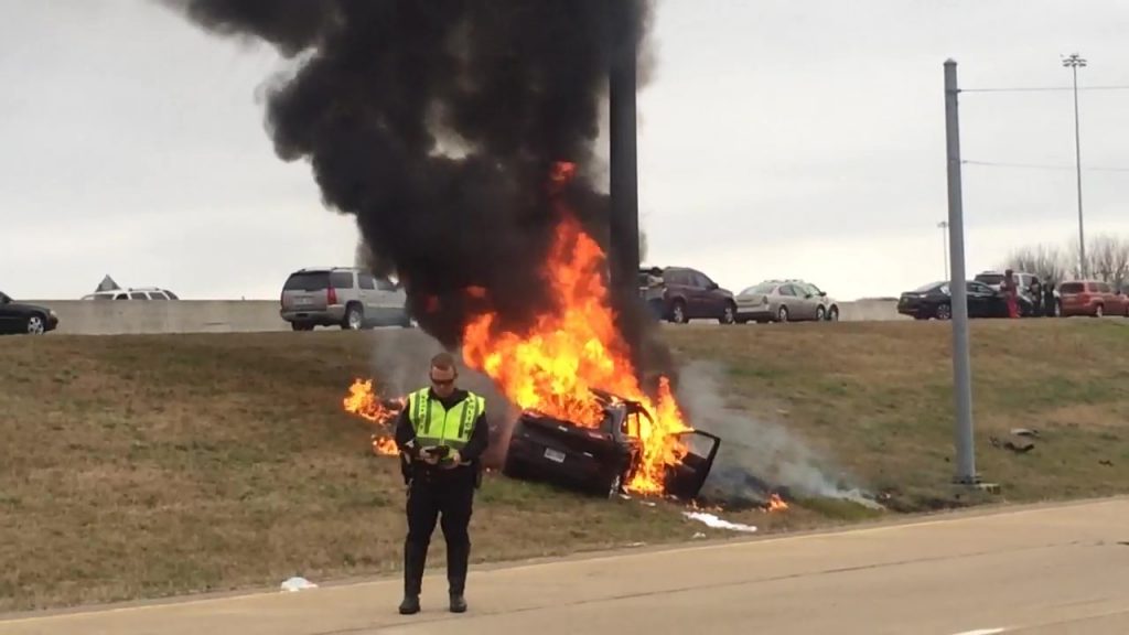 A BIBLE Is The Only Item Recovered From TORCHED Car