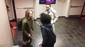 VIRAL VIDEO: Black Chick Loses Her SH*T Seeing White Dude With Dreadlocks