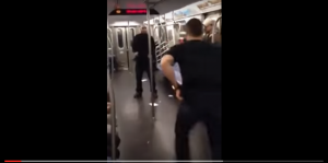 BAD Idea!: THUG Picks Fight With US Marine on Subway