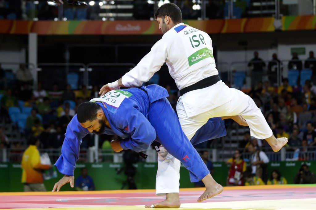 WATCH: Egyptian Judo Athlete Makes SICK Move After Getting Smoked By Israeli Opponent