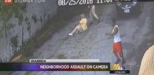 WATCH– BLACK COUPLE VICIOUSLY ATTACKS THEIR ELDERLY WHITE NEIGHBORS IN THEIR OWN YARD FOR THIS SICK REASON