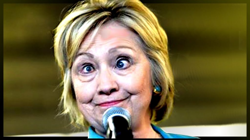 WTF IS WRONG WITH HILLARY?! Check Out Her Eyes At The Cleveland Rally…