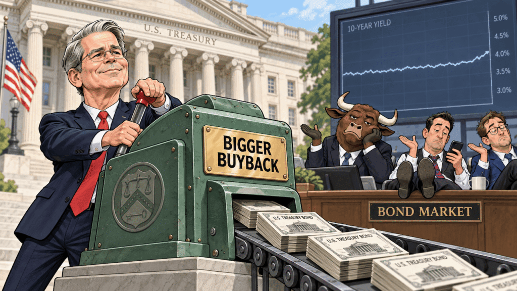 Report: Treasury to Triple Bond Buybacks to $6B—Yet Yields Jump